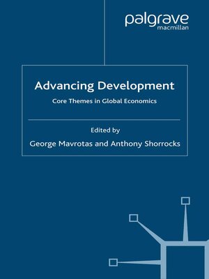 cover image of Advancing Development